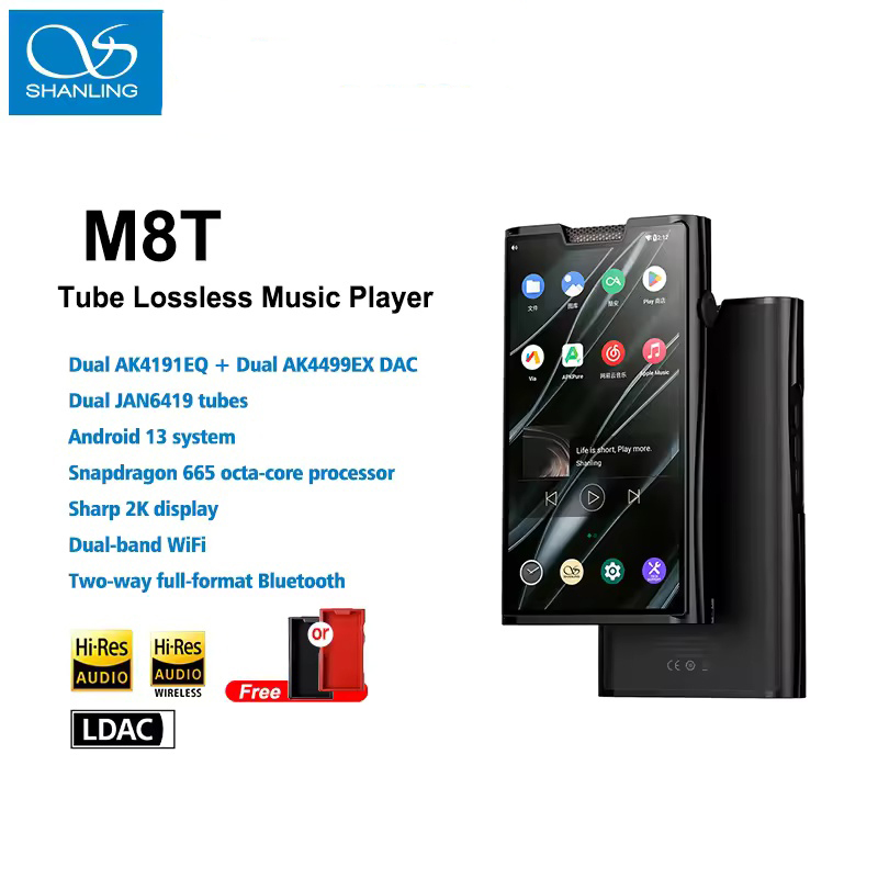Audio Player With Youtube Music - SHANLING M8T フラッグシップチューブ Android ポータブル HIFI