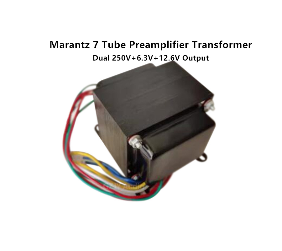 Headphone Amplifier Dac - ハイエンドオーディオトランス,marantz 7チューブプリアンプ,デュアル250v 6.3v,出力12.6v,純銅コア
