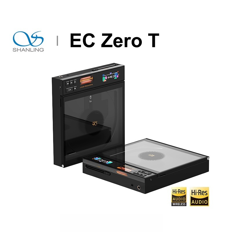 Audio Player With Youtube Music - SHANLING EC Zero T HIFIポータブルR2R DAC真空管CDミュージックプレーヤーTPA6120ハイレゾオーディオデスクトップヘッドホンアンプBluetooth