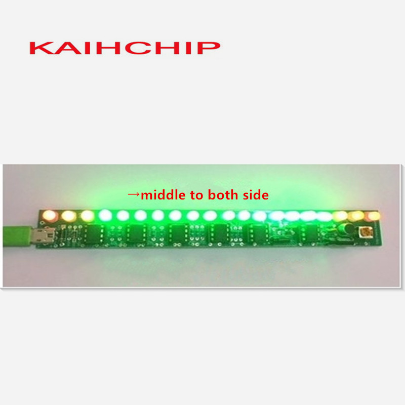Audio Music Volume - KHXC 1 セット USB 音声起動オーディオスペクトラムライト DIY