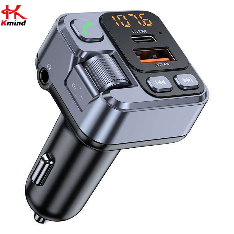 Audio Music To Mp3 - KMIND 車の音楽トランスミッター Bluetooth ライター FM 充電