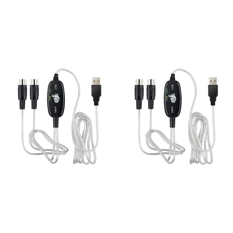 B50B-2X USB MIDI 5Pin ケーブルコンバー - Audio Music Edit のレビューと価格