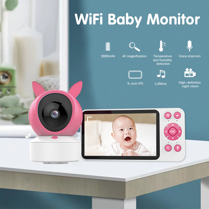Tuya-インテリジェントwifiベビーモニター,温度リマイ - Audio Detect Music のレビューと価格