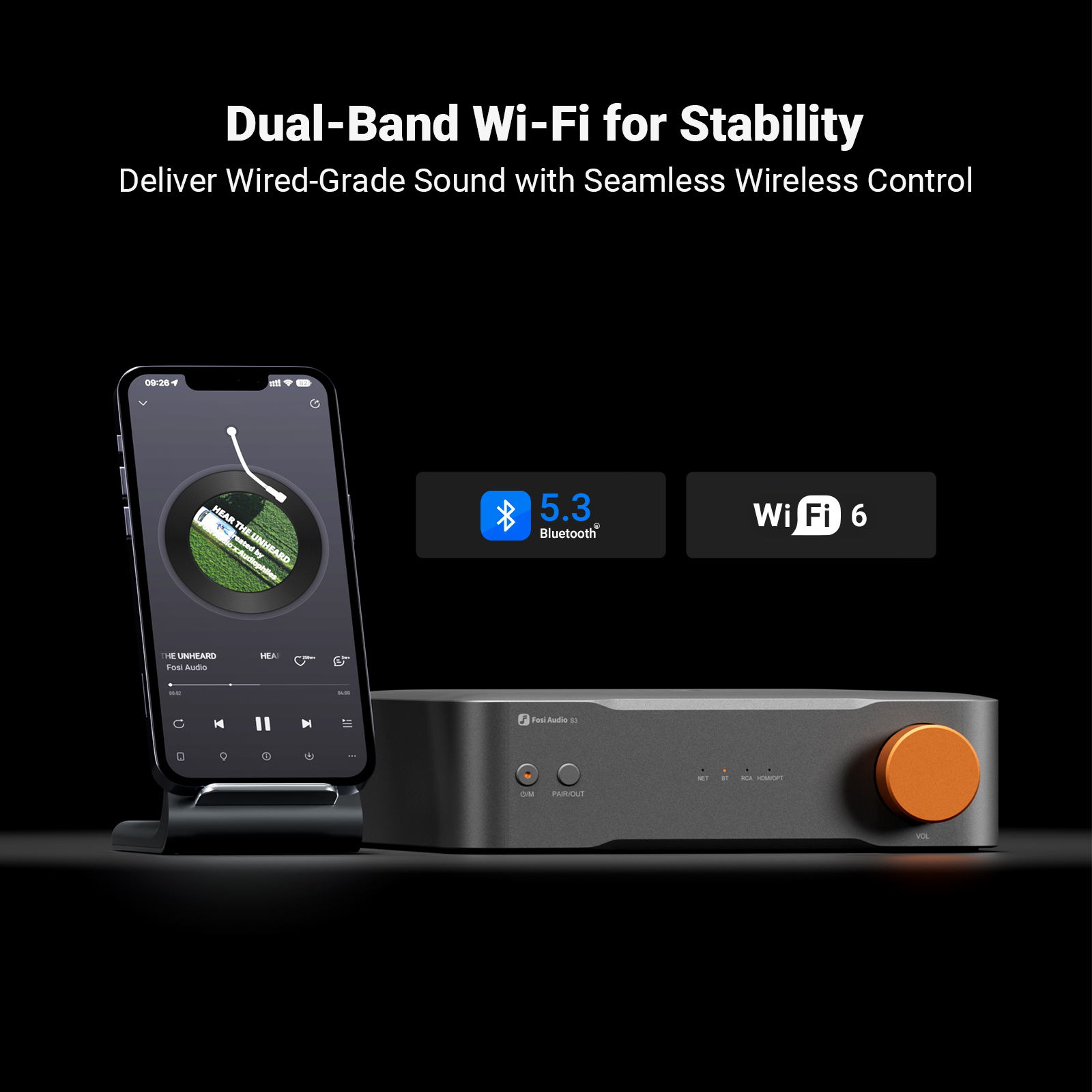 Fosi Audio ハイレゾ音楽ストリーマー DAC Bl - Audio Music To Mp3 のレビューと価格