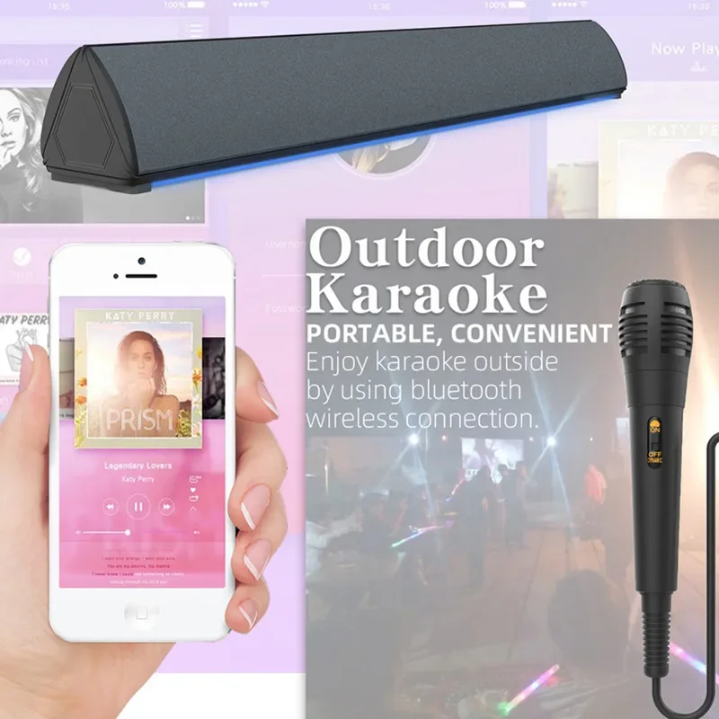 3Dステレオサウンドシステム,Bluetoothサウンドバー - Audio Music System For Home のレビューと価格