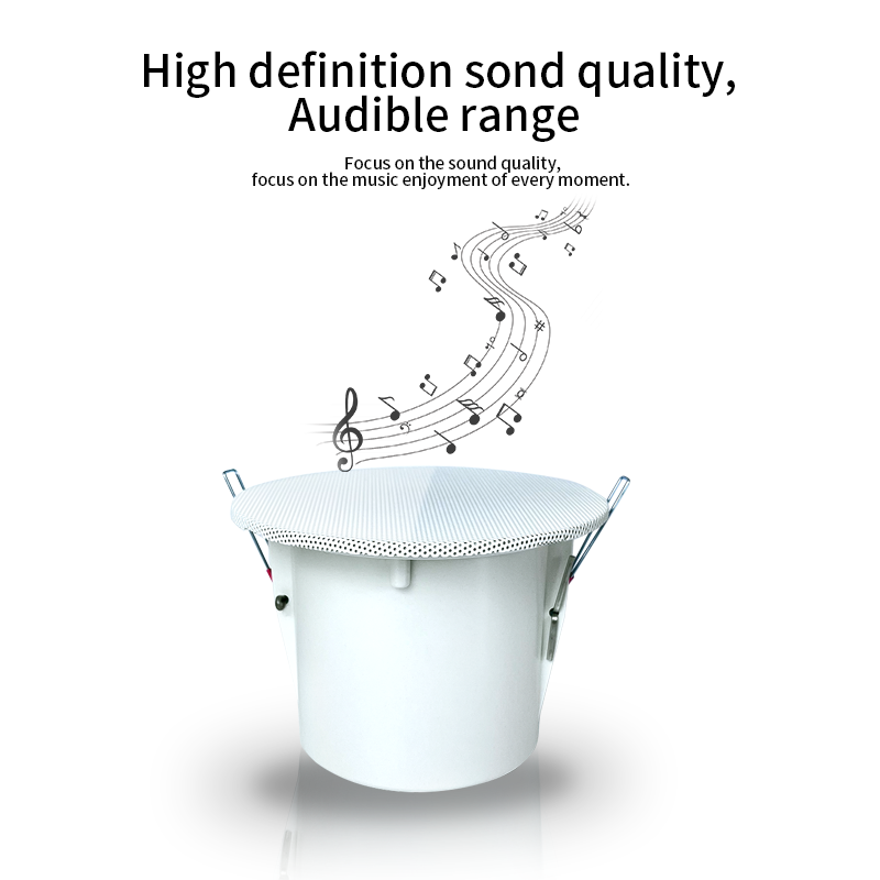 3 インチ 8 オームサラウンドサウンドスピーカーシステム天 - Audio Music System For Home のレビューと価格