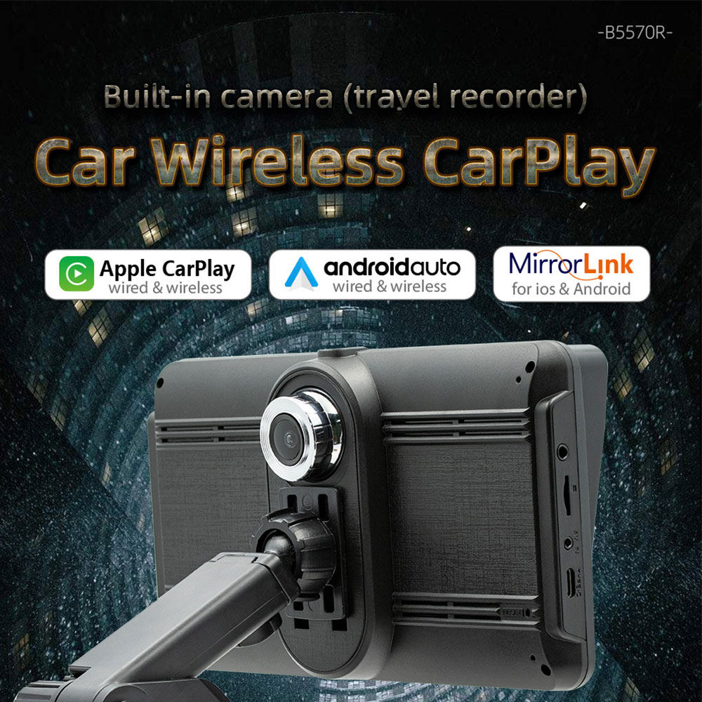 7インチ ワイヤレスCarPlay & Android Au - Audio Music Image のレビューと価格