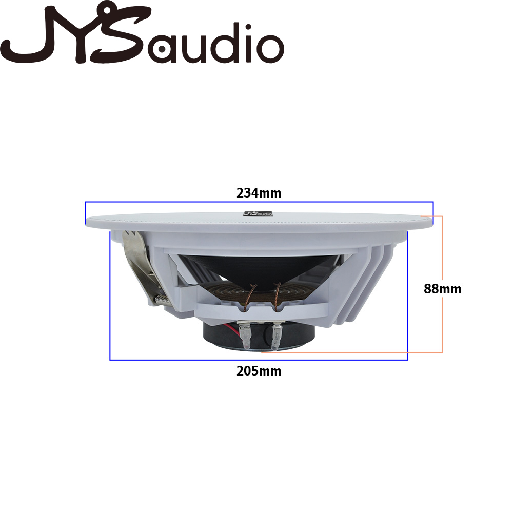 20W天井スピーカー ステレオ 8インチスピーカー ホームシ - Audio Music System For Home のレビューと価格