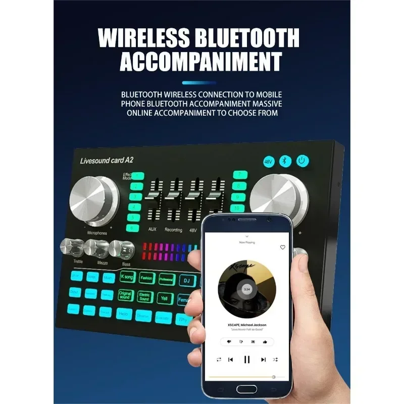 A2 サウンドカード ライブ サウンド カード Blueto - Audio Music Volume のレビューと価格