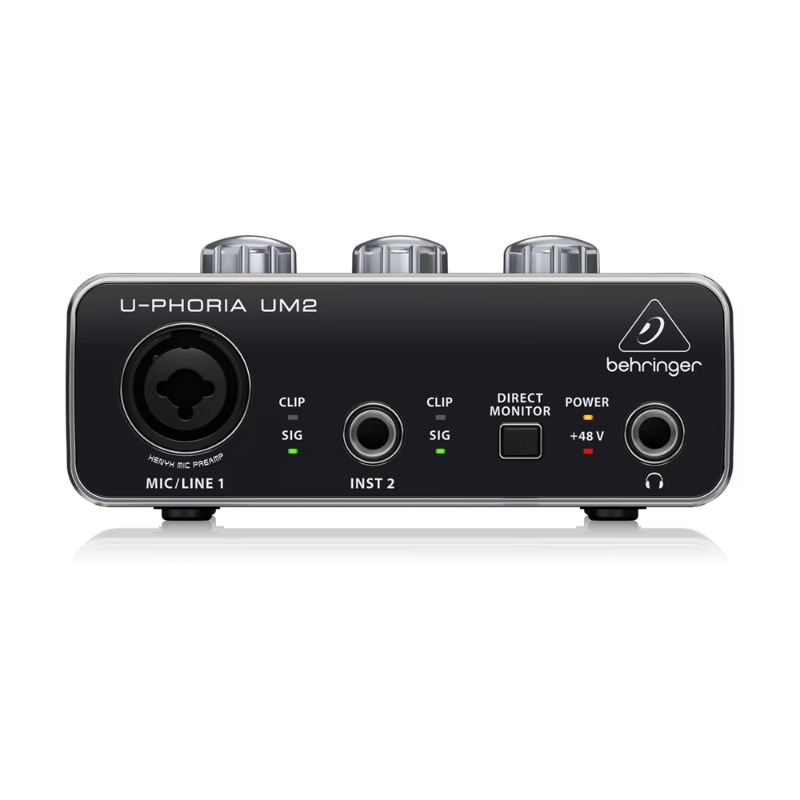 ベリンガー U-Phoria UM2 サウンドカード 2チャ - Audio Interface Usb のレビューと価格
