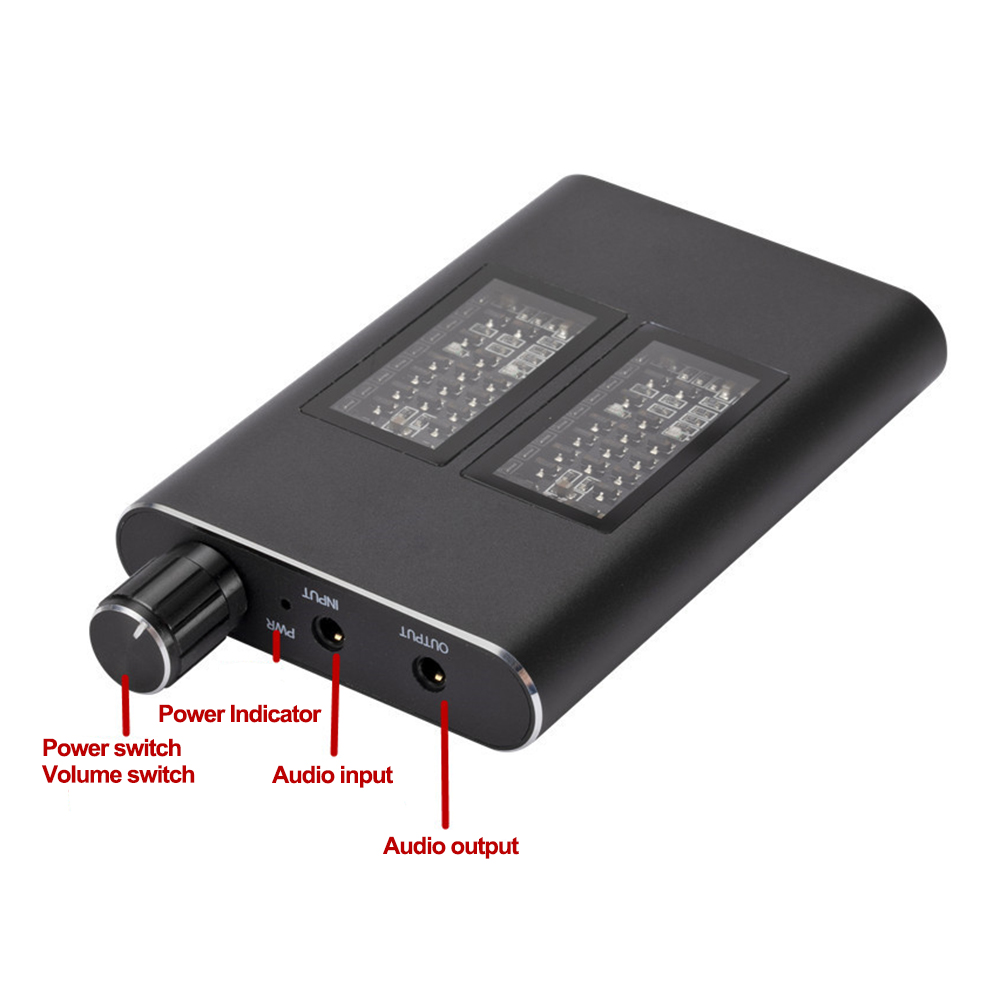 充電式 HiFi ヘッドフォンアンプ 3.5 ミリメートル  - Audio Music To Mp3 のレビューと価格