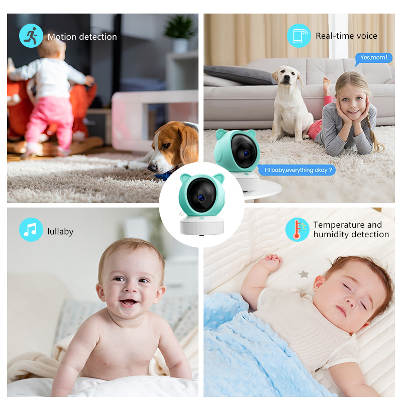 Danmini 1080P ベビーモニター モバイル Tuy - Audio Detect Music のレビューと価格
