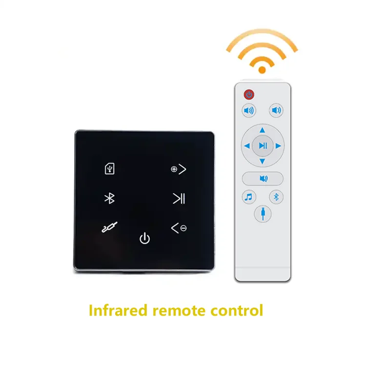 Bluetoothワイヤレスウォールアンプ,ホームシアター, - Audio Music System For Home のレビューと価格