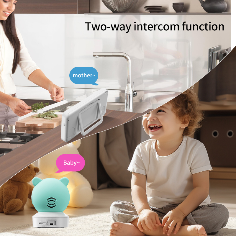 Danmini TUYA アプリ制御ベビーモニター 5 イン - Audio Detect Music のレビューと価格