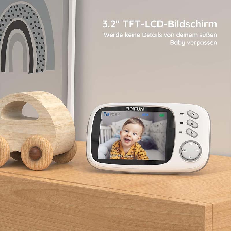 Boifun 3.2 インチデジタル LCD スクリーンワイ - Audio Detect Music のレビューと価格
