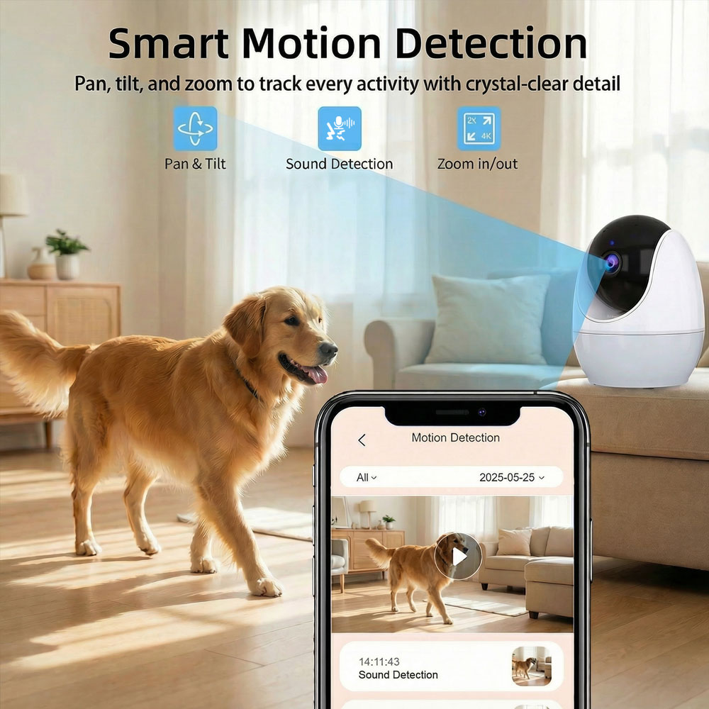 ナイトライト付きスマートベビーモニター 4.3インチ 108 - Audio Detect Music のレビューと価格