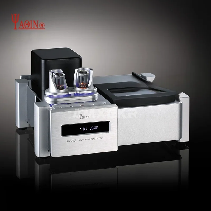 YAQIN SD-35A高忠実度真空管CDプレーヤーHiFi - Audio Player With Youtube Music のレビューと価格