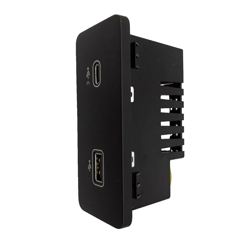 デュアルUSBポートType-C充電ポートフロントリアセンタ - Audio Interface Usb のレビューと価格
