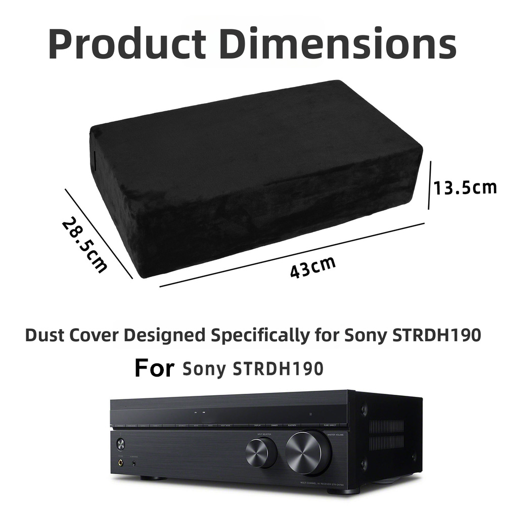 音楽プレーヤーカバーソニー STRDH190 オーディオレシ - Audio Music Cover のレビューと価格